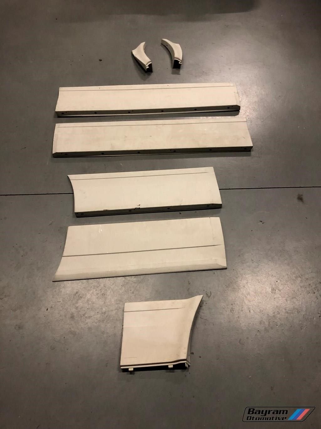 Bmw E30 Mtechnik 2 zijbeplating zijskirts coupe sedan 3serie, Gebruikt, -, -, Ophalen of Verzenden