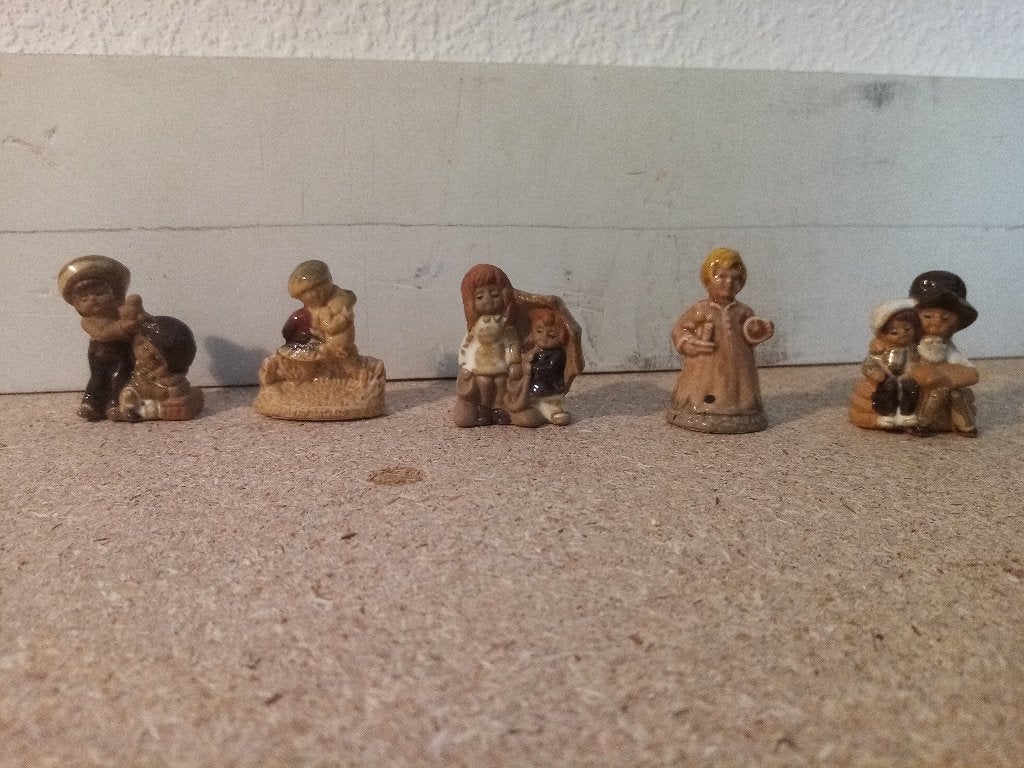 5 beeldjes, Verzamelen, Ophalen of Verzenden, Gebruikt, Overige typen