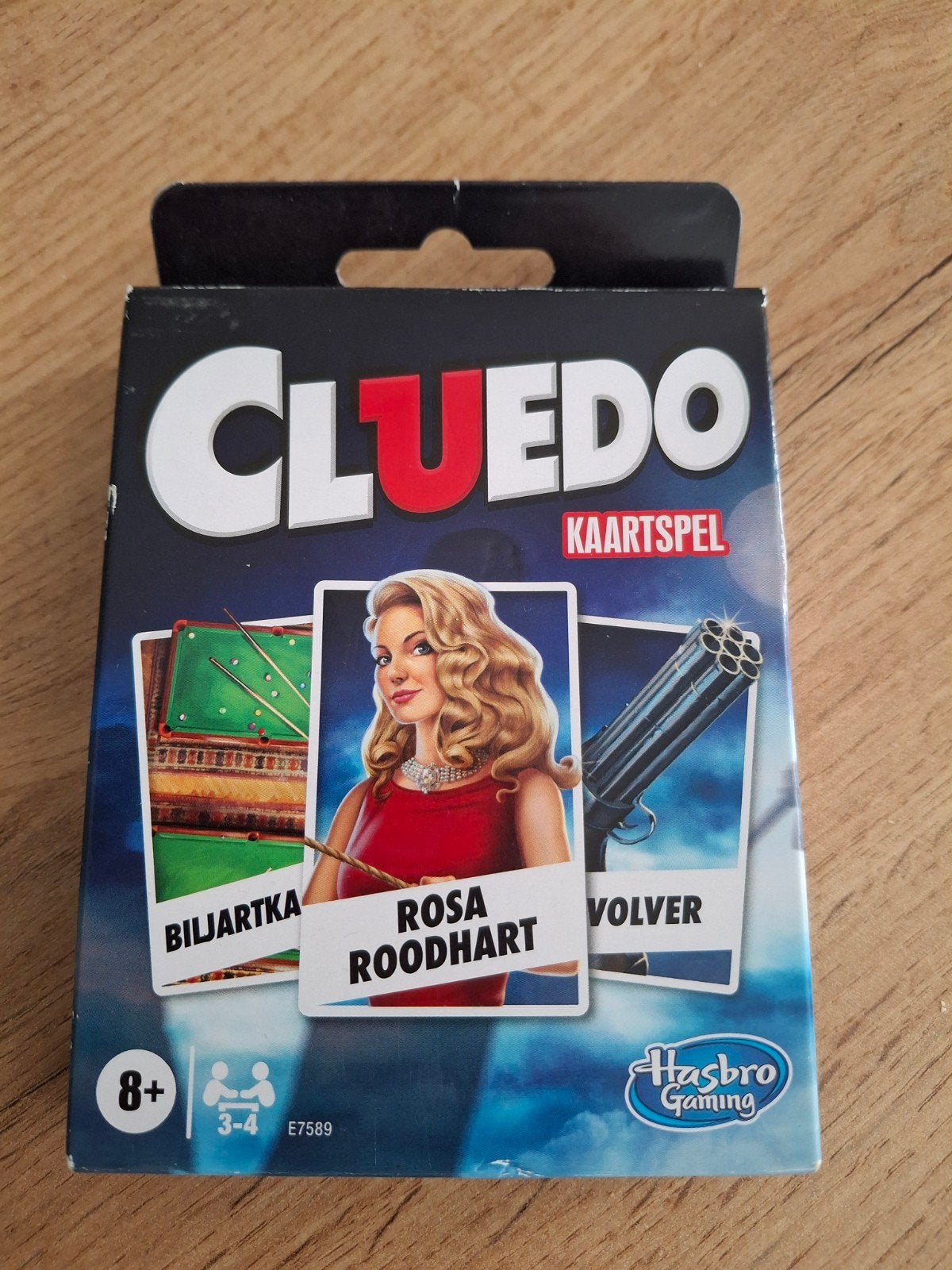 Cluedo Kaartspel - Los het mysterie op!, Drie of vier spelers, Ophalen of Verzenden, Zo goed als nieuw, Hasbro Gaming