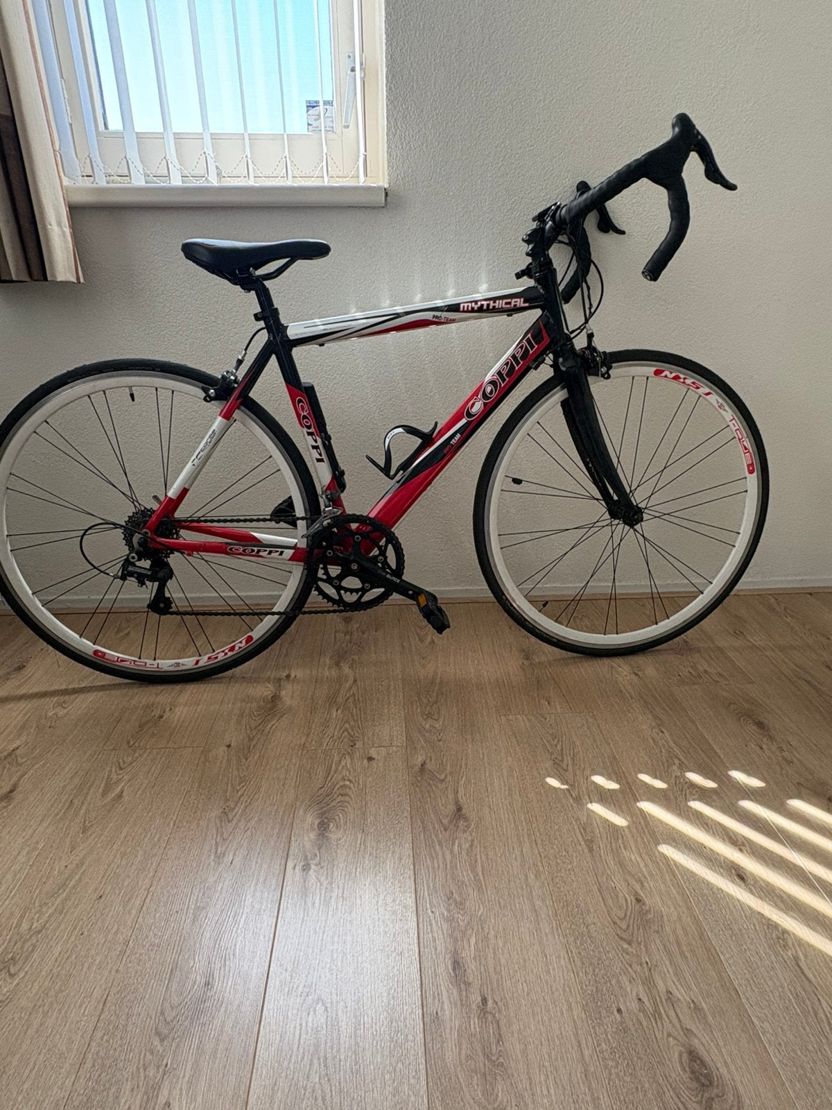 Zeer mooie racefiets  coppi, Fietsen en Brommers, Fietsen | Racefietsen, 28 inch, Gebruikt, Velgrem, Aluminium
