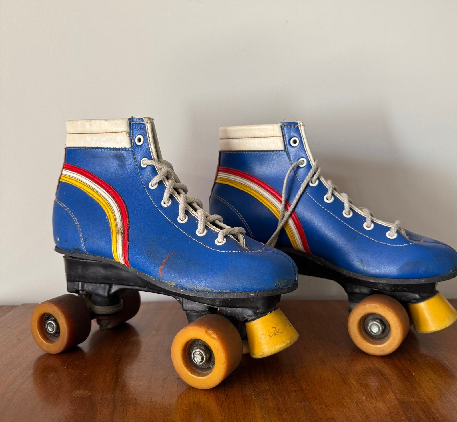 Echte vintage disco rollerskates 70ties, Ophalen of Verzenden