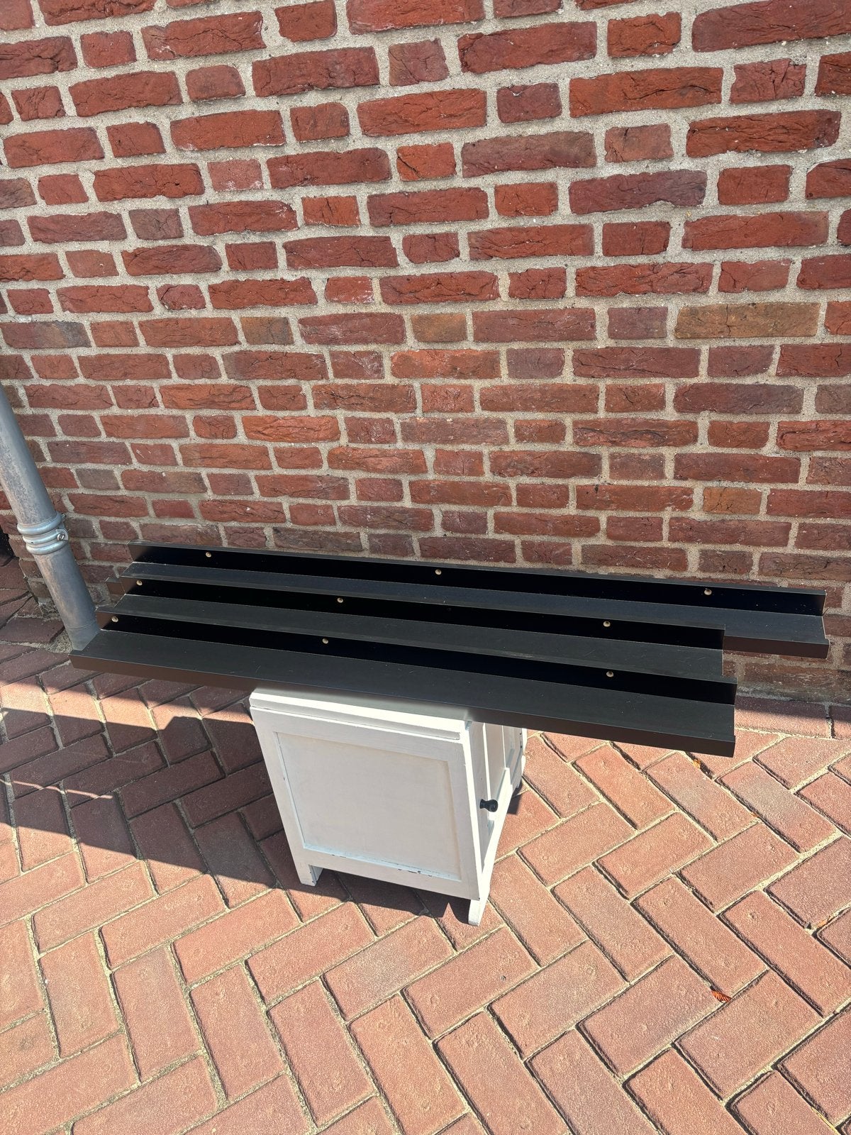 IKEA Ribba wandplankjes - 1x 115 cm, 2x 97 cm, Ophalen of Verzenden, Gebruikt