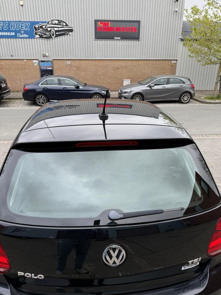 Volkswagen Polo 1.2 TSI 81KW BMT DSG 2014 Zwart|airco+dsg|, 1063 kg, Origineel Nederlands, Particulier, 1100 kg