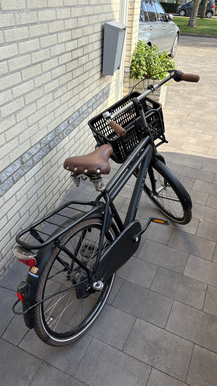 Cortina U4 Transportfiets 24 inch - Zwart, Fietsen en Brommers, Overige merken, Terugtraprem, Gebruikt, Ophalen of Verzenden