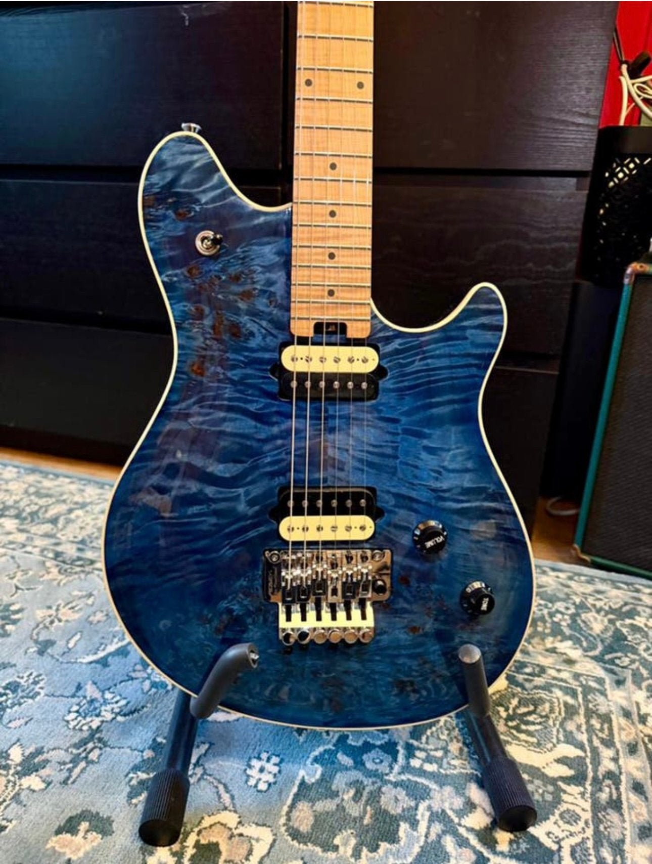 Peavey HP2 poplar burl, Ophalen of Verzenden, Zo goed als nieuw, Solid body