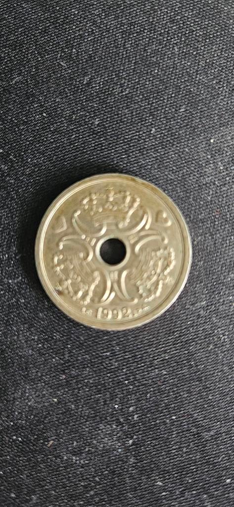 Deense 2 Kroner munt 1992, Ophalen of Verzenden