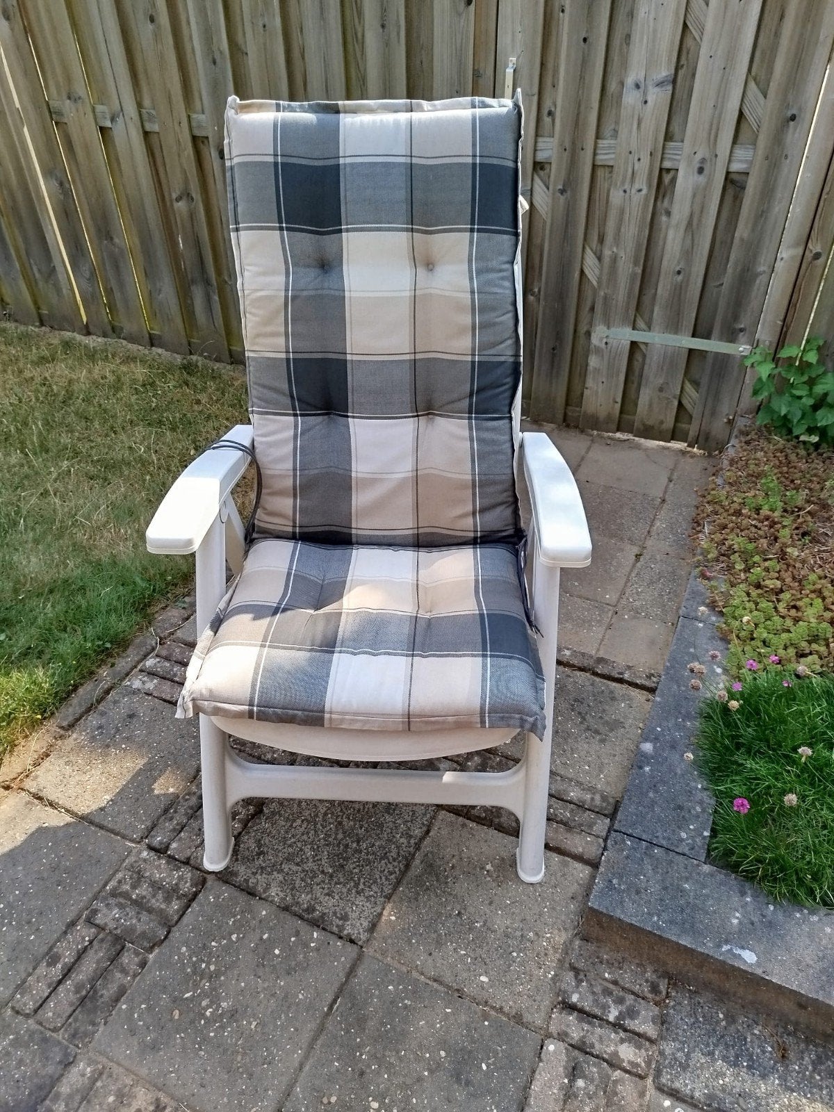 Tuinstoelkussens, Tuin en Terras, Tuinmeubel-accessoires, Ophalen, Zo goed als nieuw