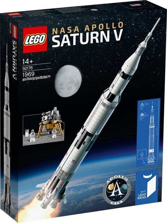 Lego Ideas 92176 - NASA Apollo Saturn V, Inclusief accessoires, Lego, Nieuw, Ophalen of Verzenden