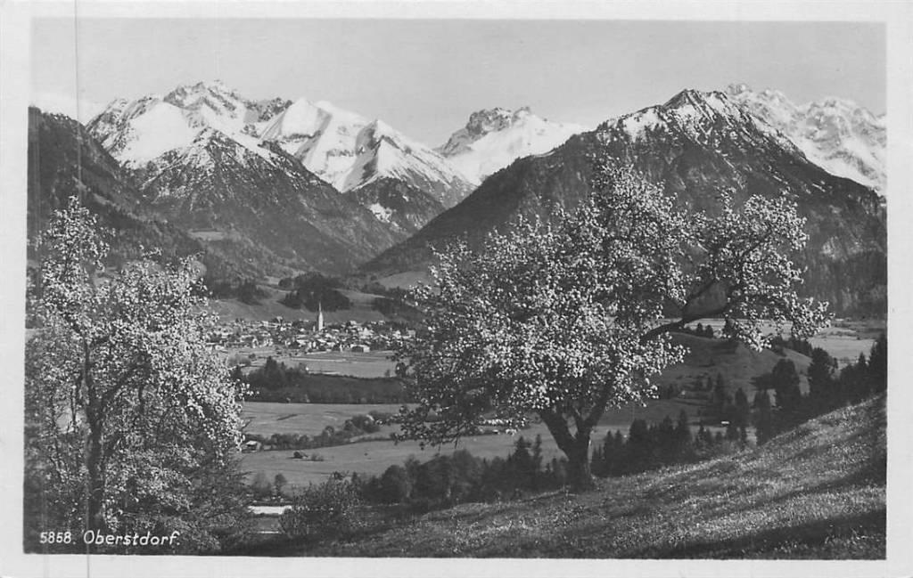381-443-023 Oberstdorf, Verzenden, Voor 1920, Duitsland
