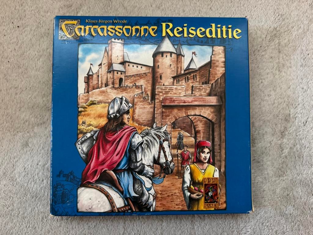 Carcassonne reiseditie, Hobby en Vrije tijd, Gezelschapsspellen | Overige, Ophalen of Verzenden