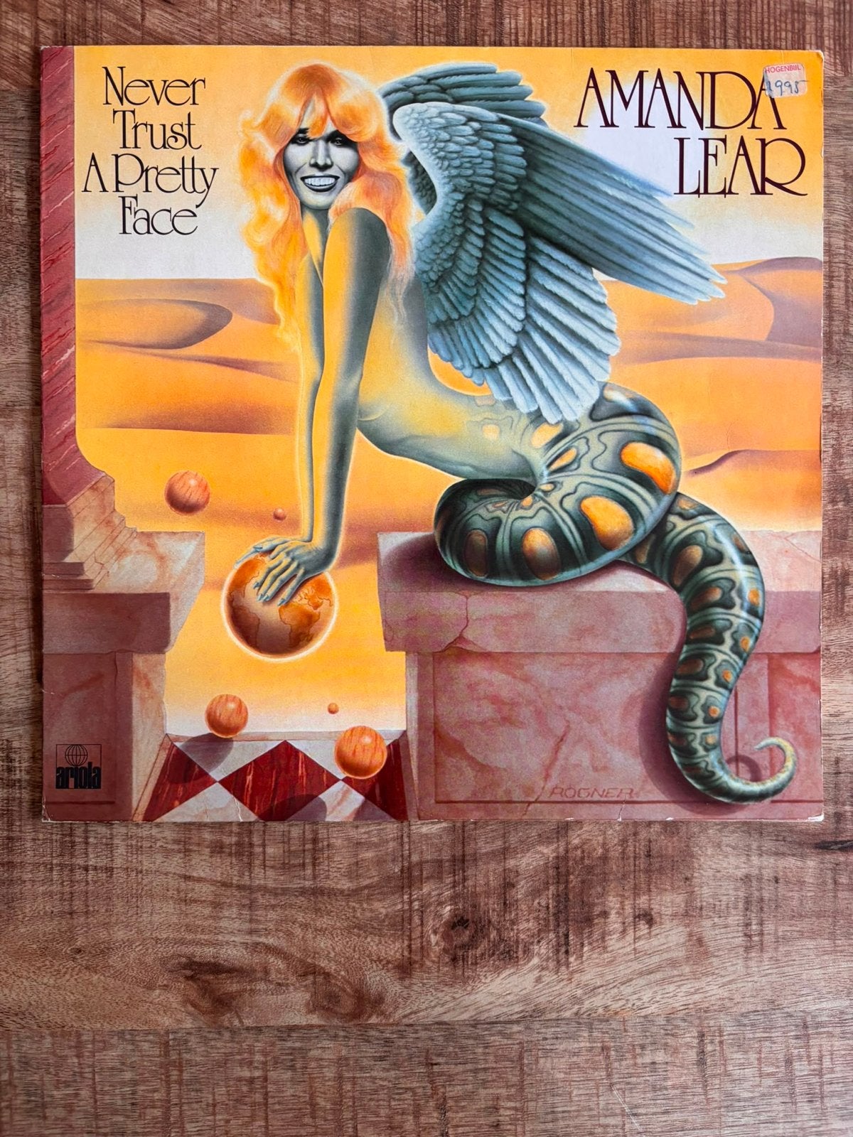 Lp Amanda Lear - Never Trust A Pretty Face (1979), Cd's en Dvd's, LP, Gebruikt, 12 inch, Verzenden
