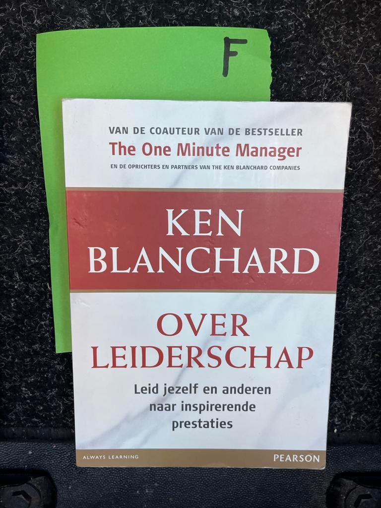 Ken Blanchard - Over Leiderschap, Ophalen of Verzenden, Zo goed als nieuw, Management
