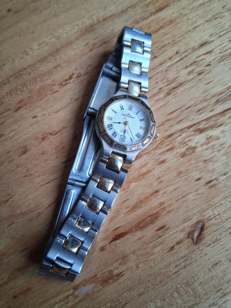 Dames Horloge met nieuwe Batterij, Staal, Gebruikt, Staal, Polshorloge