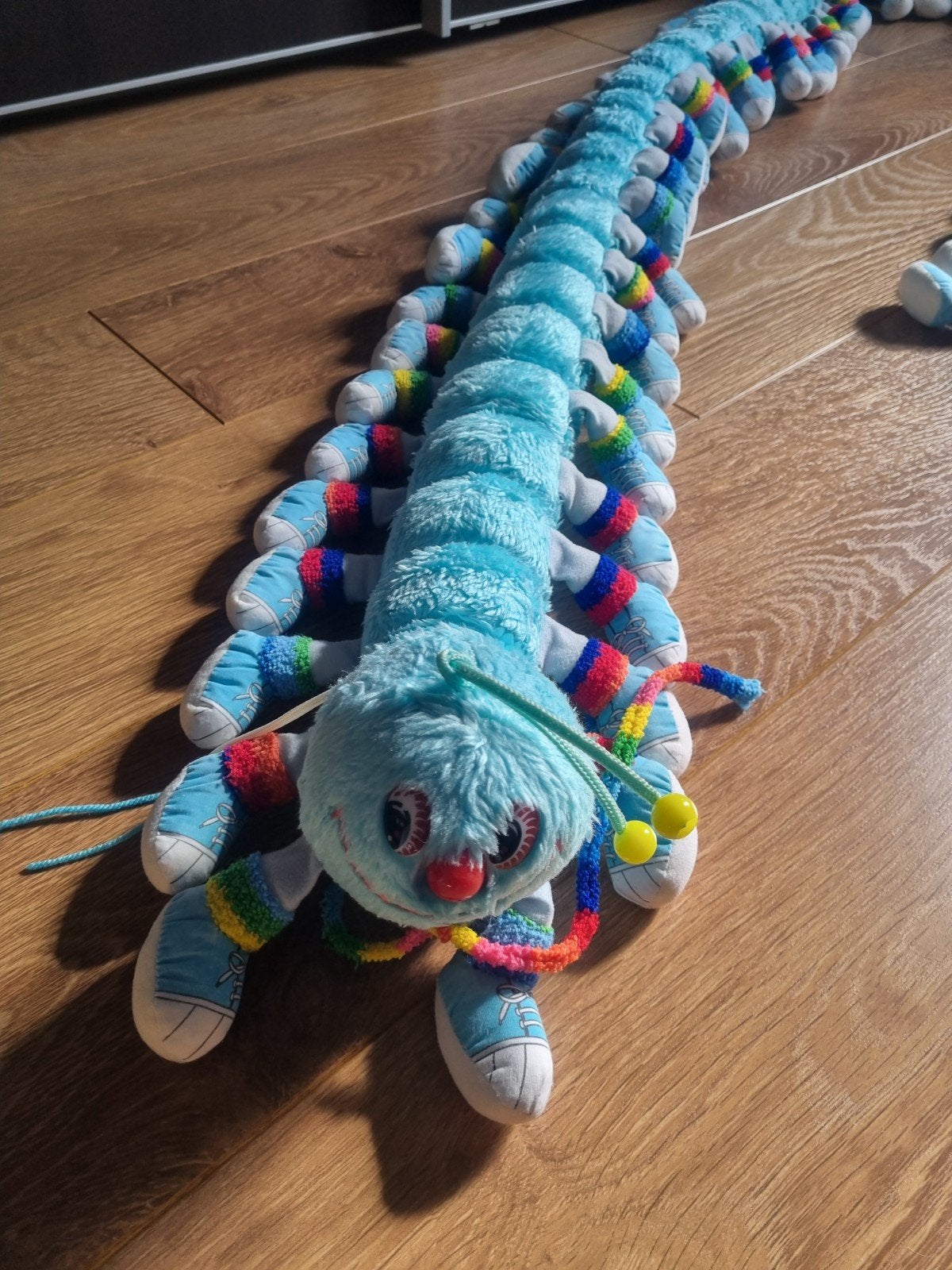 Grote Lots-a-Lots-a-Leggggggs rups knuffel  (roze en, Ophalen, Overige merken, Overige karakters, Overige typen