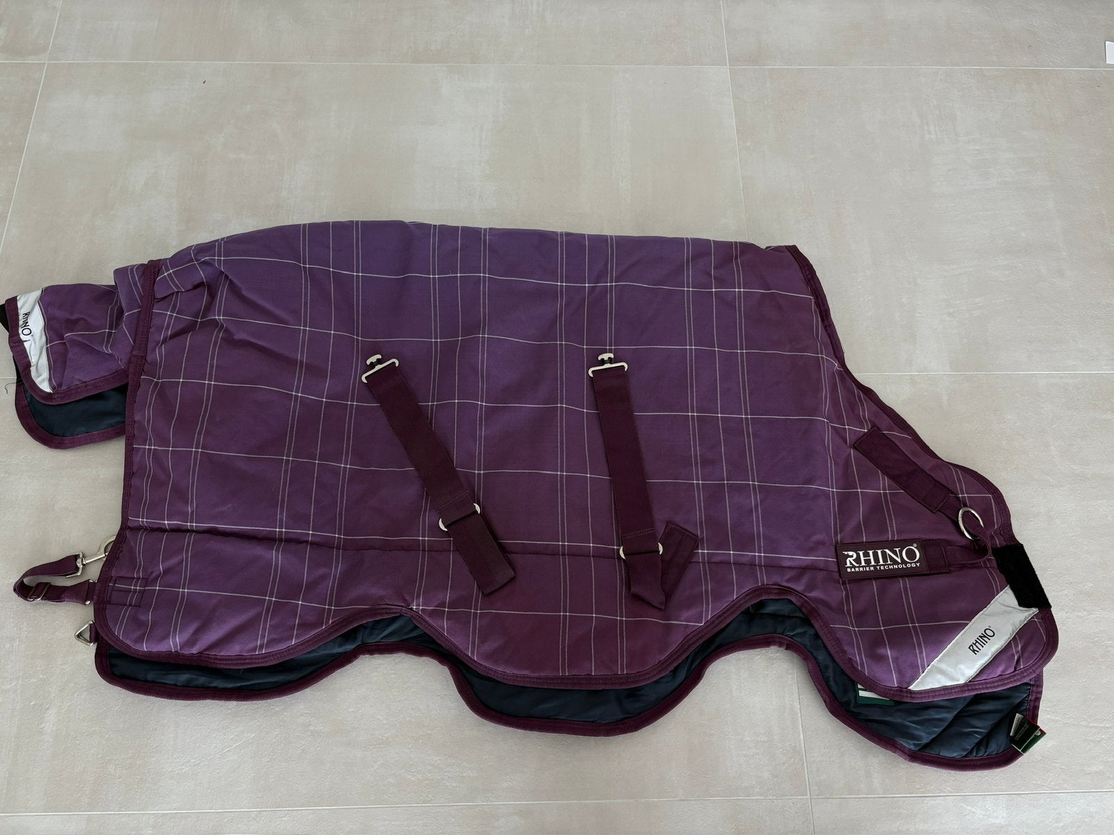 Horseware Rhino pony plus turnout 250gram met hals, Halsdeken, Ophalen of Verzenden, Horseware, Afneembare hals