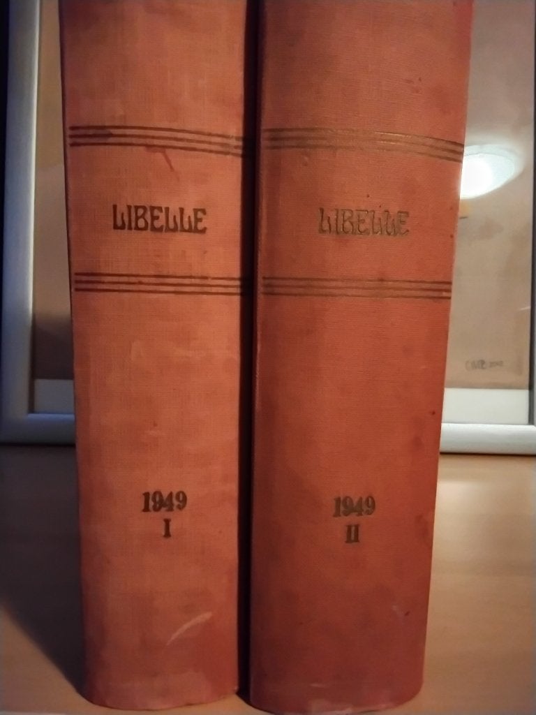 Libelles, jaargang 1949 en ingebonden, Ophalen of Verzenden, Zo goed als nieuw, Damesbladen