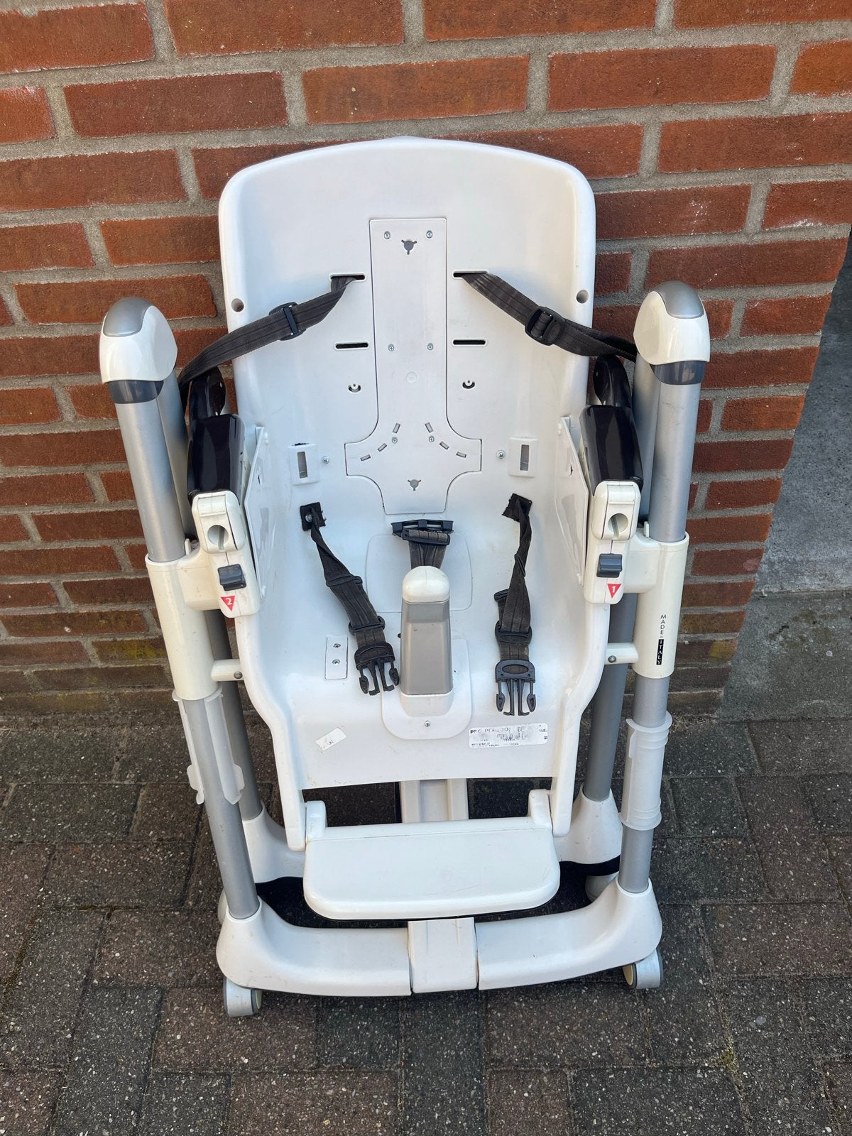 Peg Perego Siesta kinderstoel - Wit, Ophalen, Gebruikt, Overige typen, Afneembaar eetblad