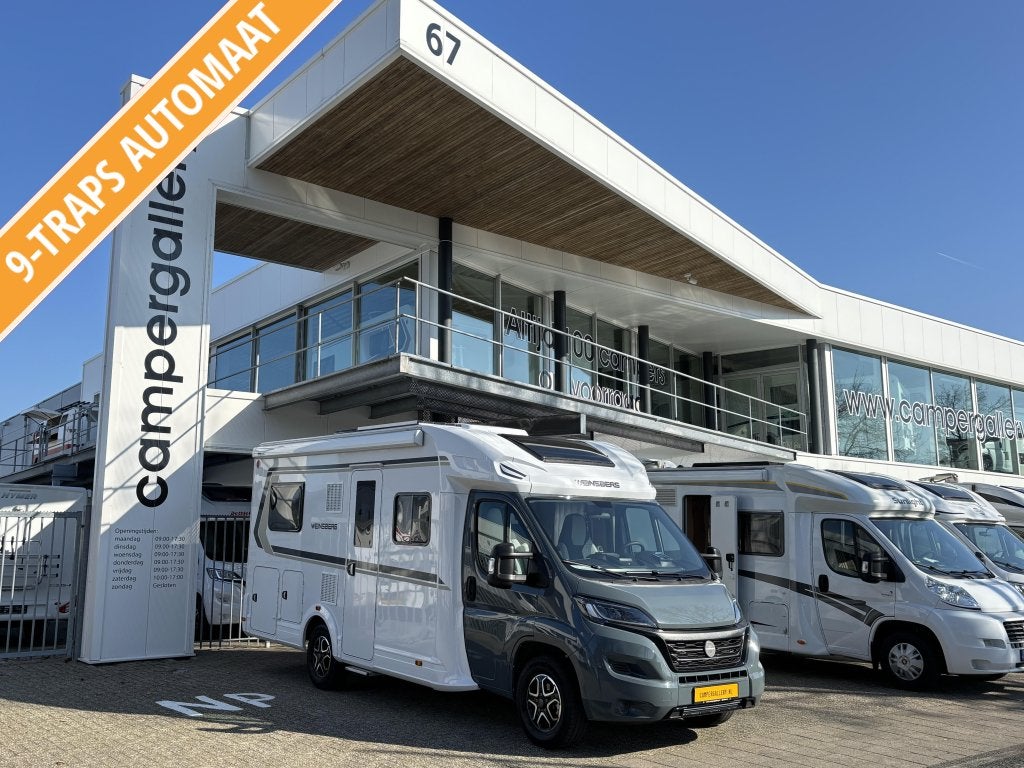 Weinsberg CaraSuite 650 MF 9-TRAPS AUTOMAAT FRANSBED+HEFBED, Caravans en Kamperen, Campers, Automaat, Weinsberg, Fiat, 7 tot 8 meter