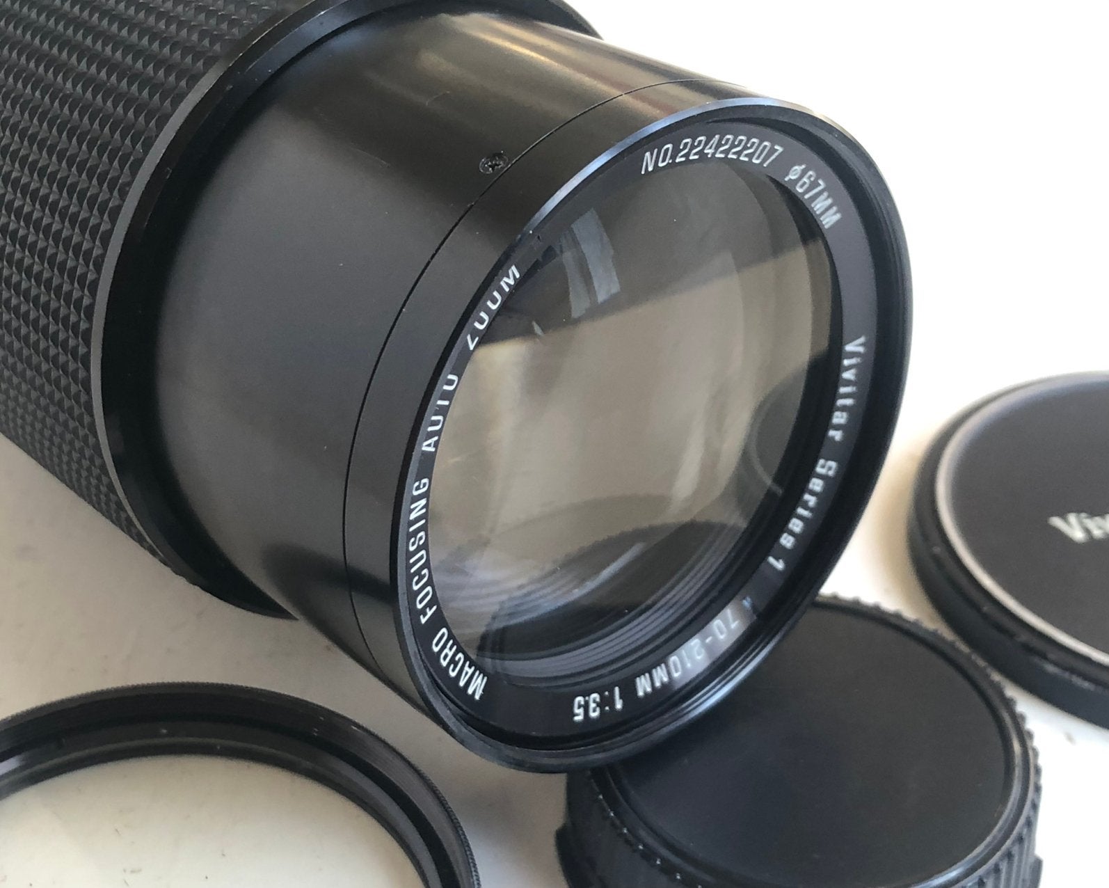 Vivitar Series 1  70-210mm met Canon FD vatting, Overige merken, Gebruikt, Canon FD, Zoom