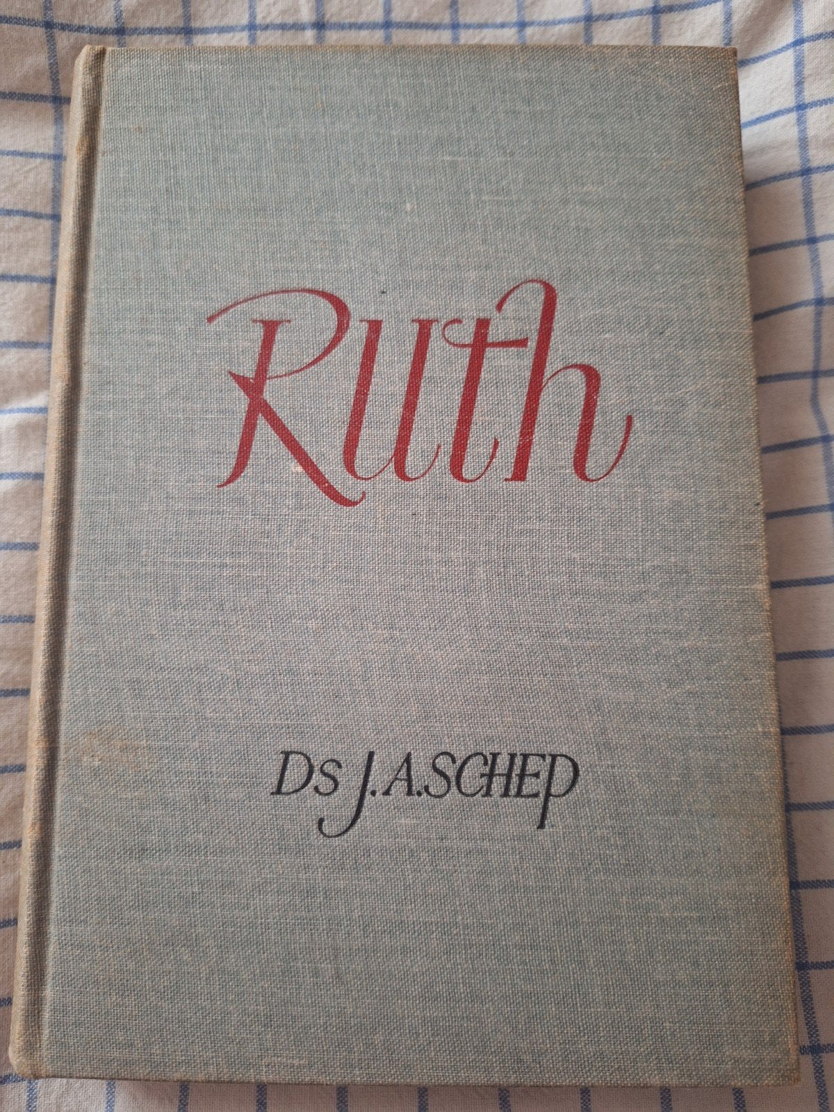 Ruth - Zes Preken door Ds J.A. Schep (1941), Ophalen of Verzenden, Gelezen, Christendom | Protestants