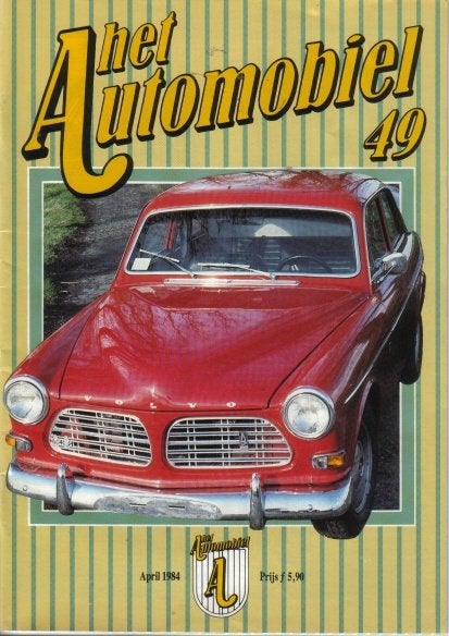Automobiel 49 1984 : Volvo Amazon - Panhard - Mephistopheles, Ophalen of Verzenden, Gelezen, Algemeen