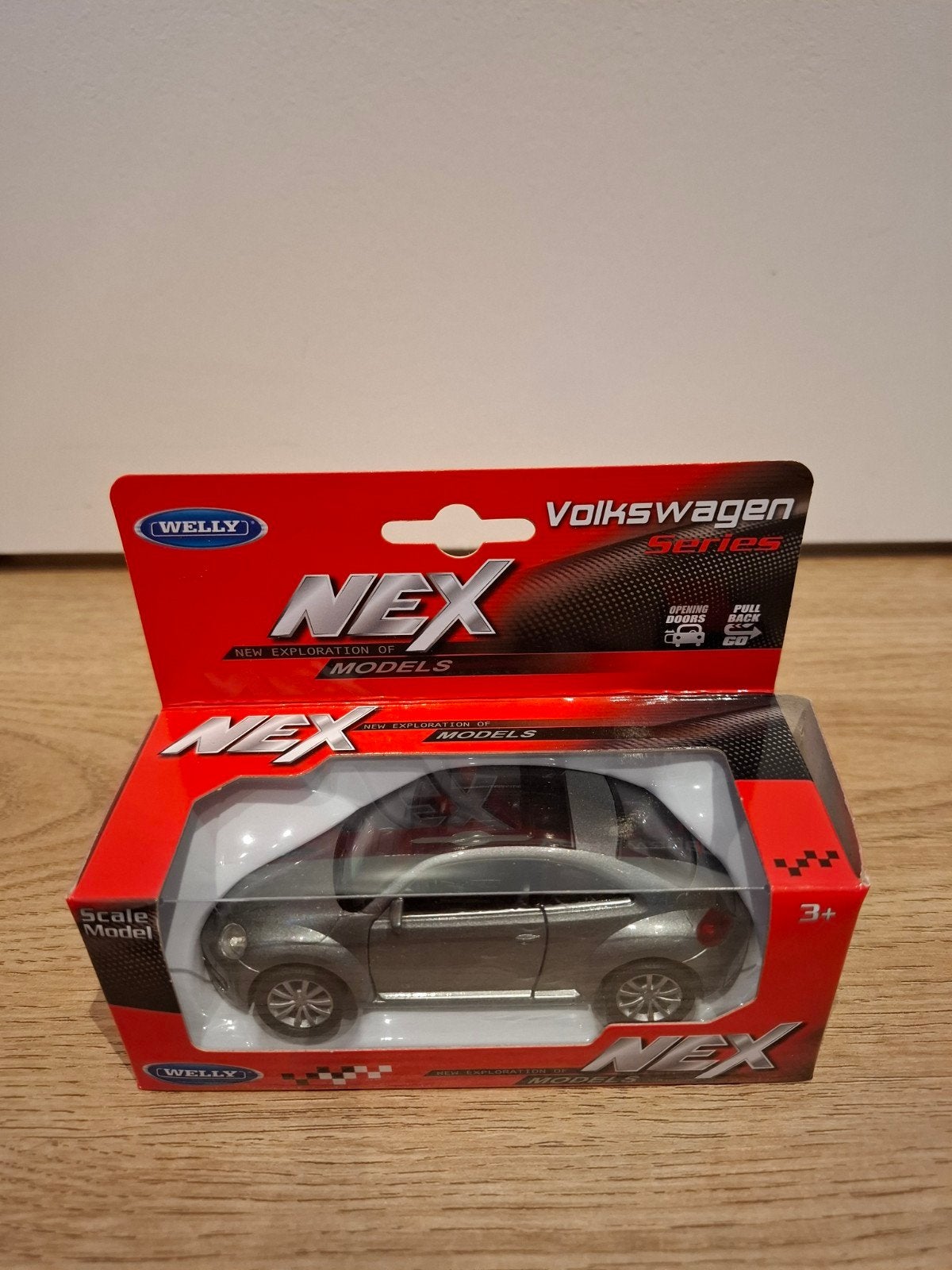 Welly Volkswagen Beetle 1:43 schaalmodel - Nieuw in doos, Ophalen of Verzenden, Nieuw, Auto, Overige merken