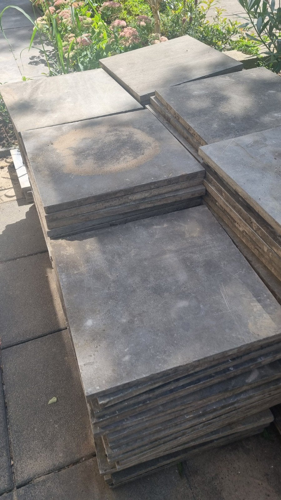 Tuintegels, Tuin en Terras, Tegels en Klinkers, Ophalen, Overige materialen, Gebruikt, 10 m² of meer