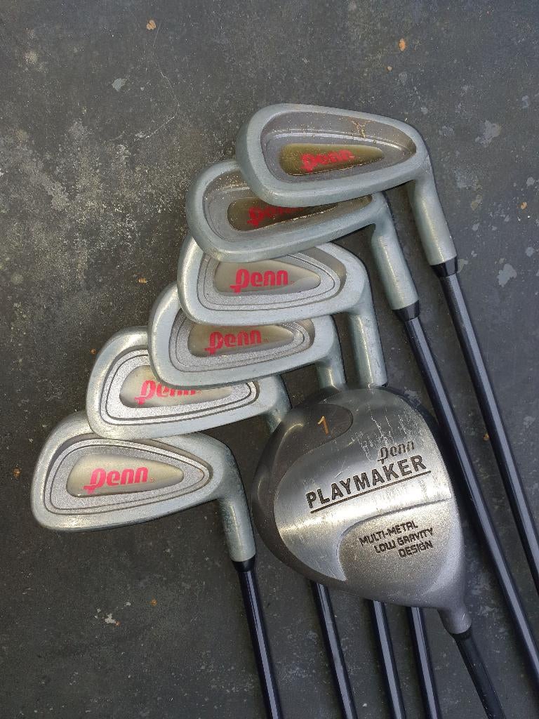 Golf setje 7 clubs Penn - Memphis nrs. 1-3-4-8-9-S-P rechtsh, Sport en Fitness, Ophalen of Verzenden, Gebruikt, Set, Overige merken