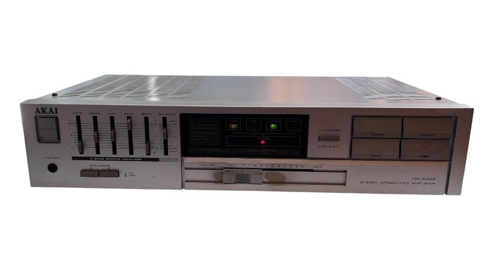 Akai AM-A202 versterker, Ophalen of Verzenden, Minder dan 60 watt, Overige merken