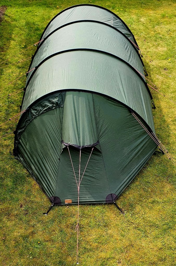 TOP! Zeer goede Tent Hilleberg Keron 4 GT Military uitv. ?, Verzenden, Zo goed als nieuw, Tot en met 4