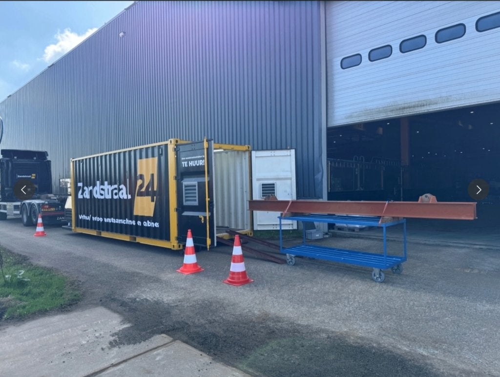 Straalcabine Straalcontainer op locatie huren/kopen, Auto diversen, Ophalen of Verzenden, Gebruikt