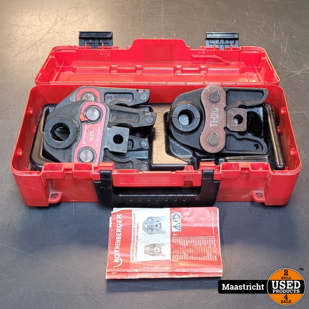 Rothenberger persbekken set TH20 - U20 - U25mm, Flex Ltd., Gebruikt, https://flex.com/contact-us, Nobelstraat 10, 5807 GA Oostrum LB, Limburg, Nederland