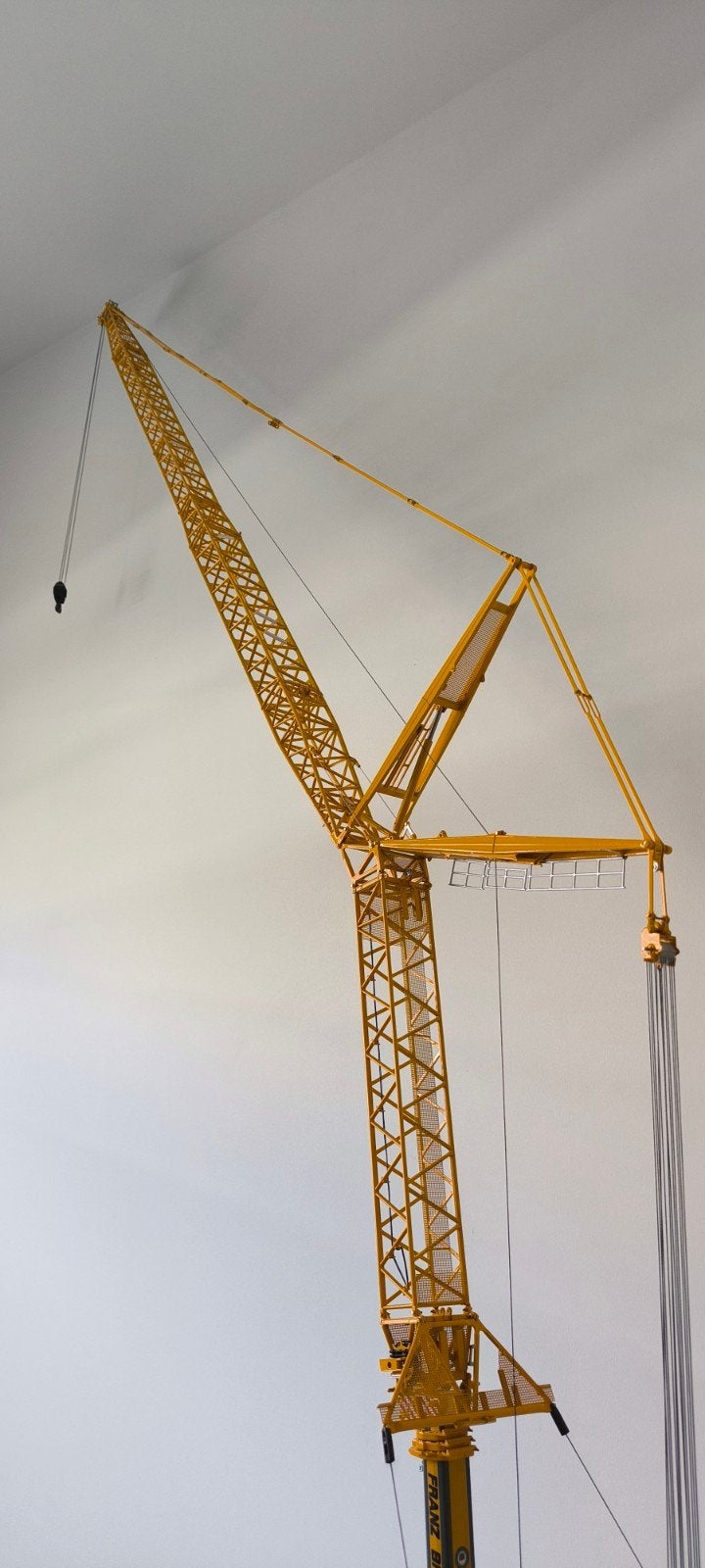 WSI Models, Jib 04-2107 Geel, Ophalen of Verzenden, Zo goed als nieuw, Hijskraan, Tractor of Landbouw, Wsi