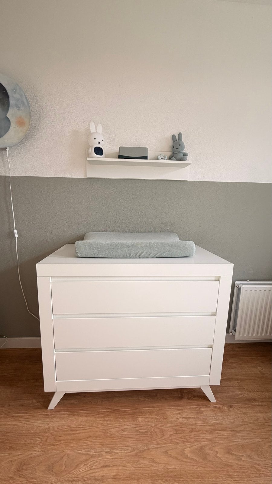 Bopita Anne commode wit met bovenplank, Ophalen, Gebruikt, 50 tot 70 cm, 75 tot 100 cm