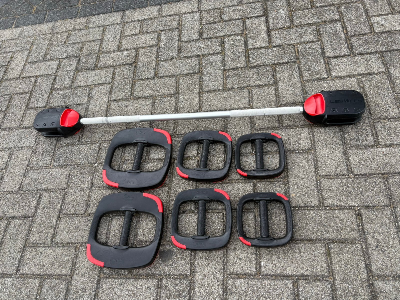 Les mills smart bar bodypump smartbar set, Ophalen of Verzenden, Zo goed als nieuw, Smartbar set, Les mills