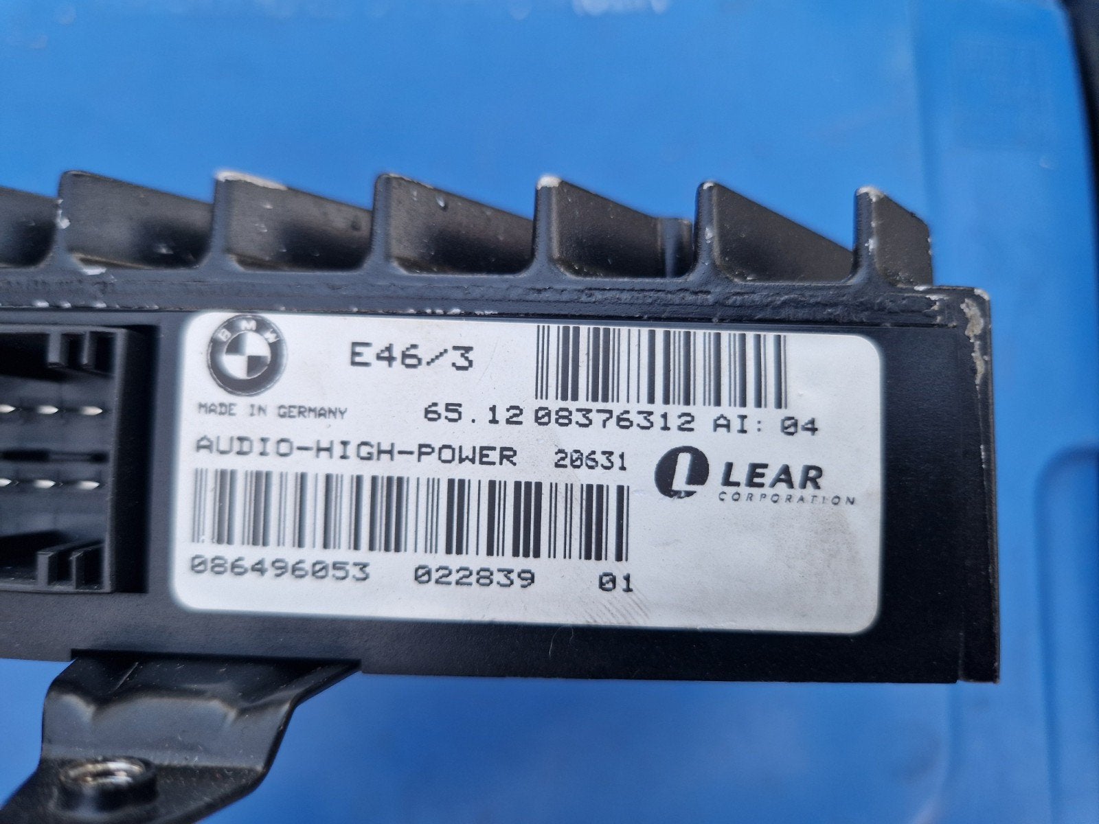 bmw e46 versterker, Ophalen of Verzenden, BMW