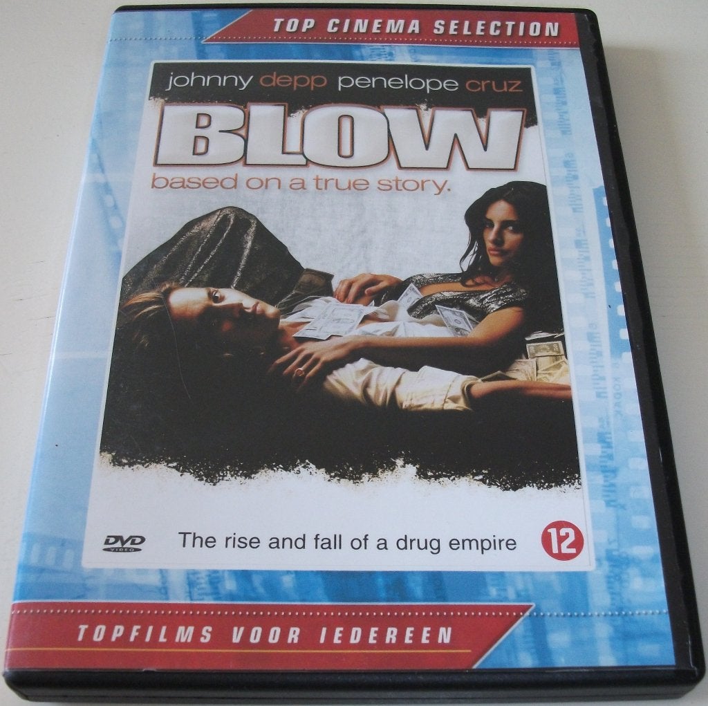 Dvd *** BLOW *** The Rise and Fall of a Drug Empire, Engels, Waargebeurd drama, Nederlands, Ophalen of Verzenden