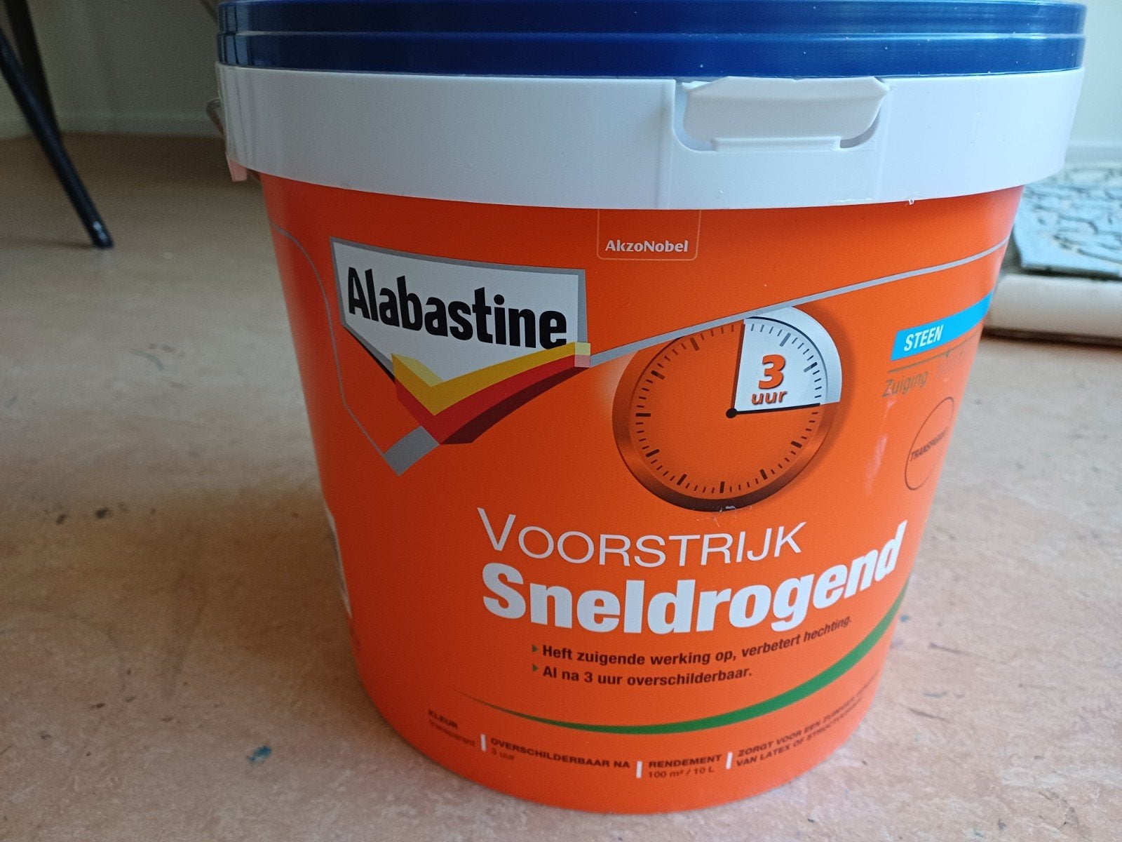 Alabastine voorstrijk sneldrogend, Ophalen, Wit