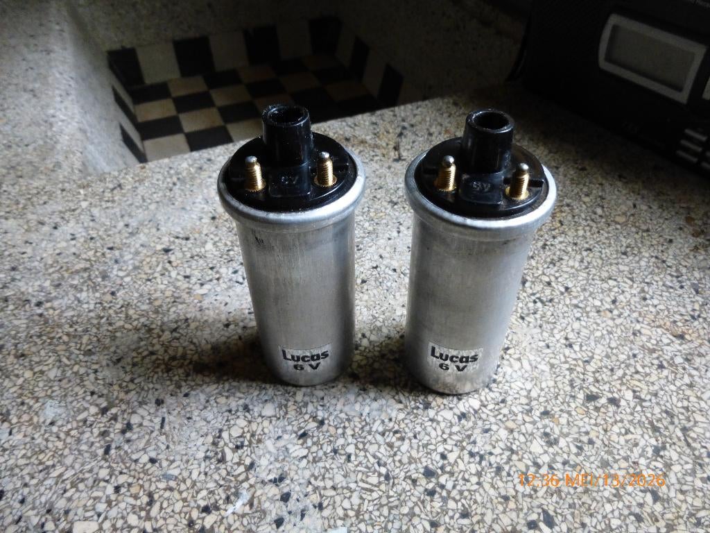 6 volt bobines, Ophalen of Verzenden, Gebruikt