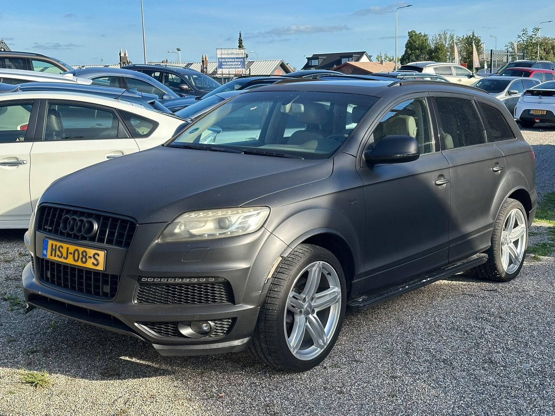 Audi Q7 3.0 TFSI quattro Pro Line+ 7P Vol Optie Goed Onderho, Auto's, Automaat, Bi-Xenon koplampen, Gebruikt, Beige