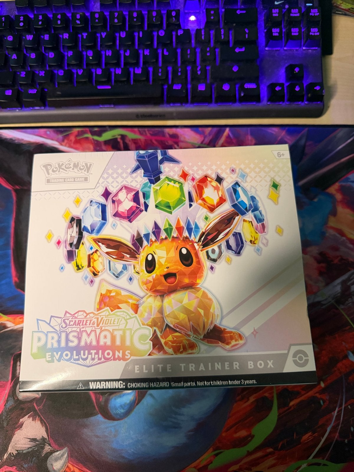 Pokémon TCG: Scarlet & Violet Prismatic Evolutions ETB, Ophalen of Verzenden, Nieuw, Overige typen