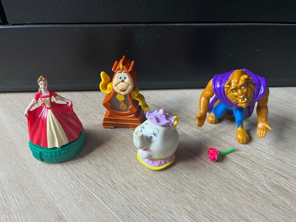 Vintage Belle en het Beest McDonald's - happy meal, Verzamelen, Ophalen of Verzenden, Zo goed als nieuw