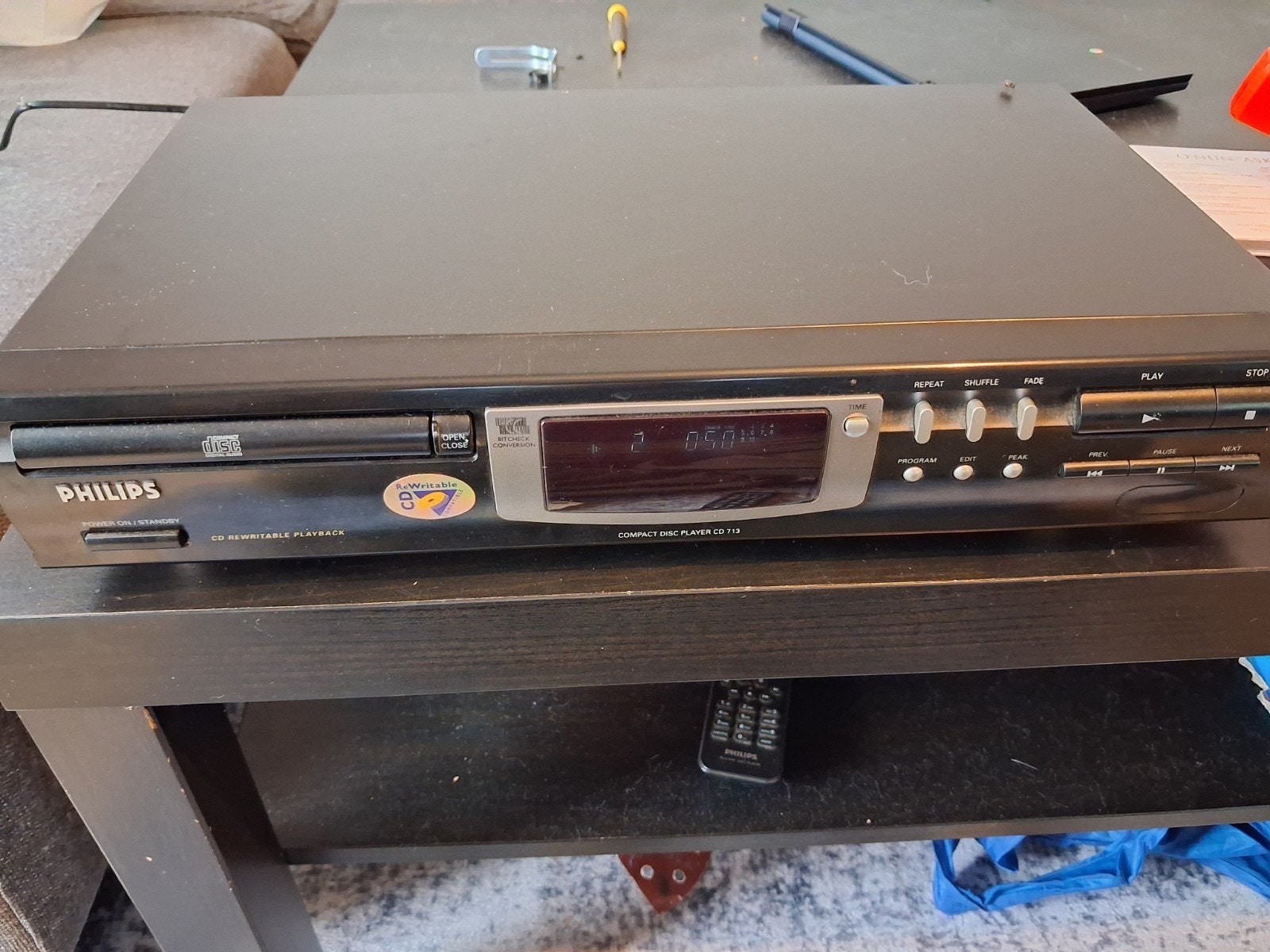 Philips CD-speler CD 710 - Compact Disc Player, Ophalen of Verzenden