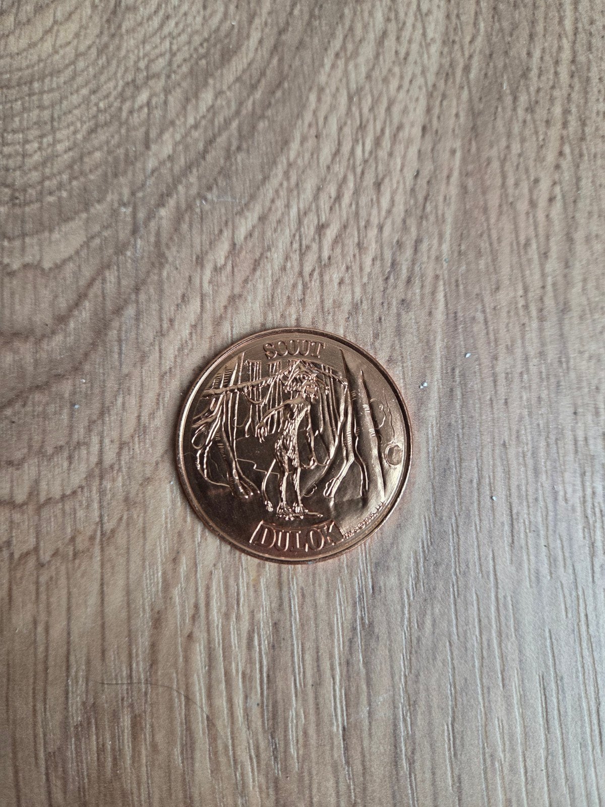 star wars ewoks scout dulok coin, Verzamelen, Ophalen of Verzenden, Gebruikt, Actiefiguurtje