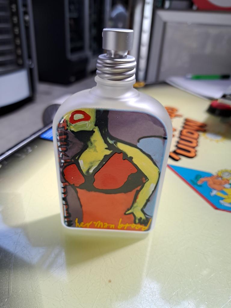 Herman Brood dispensers 100 stuks NIEUW, Ophalen, Nieuw, Parfumfles