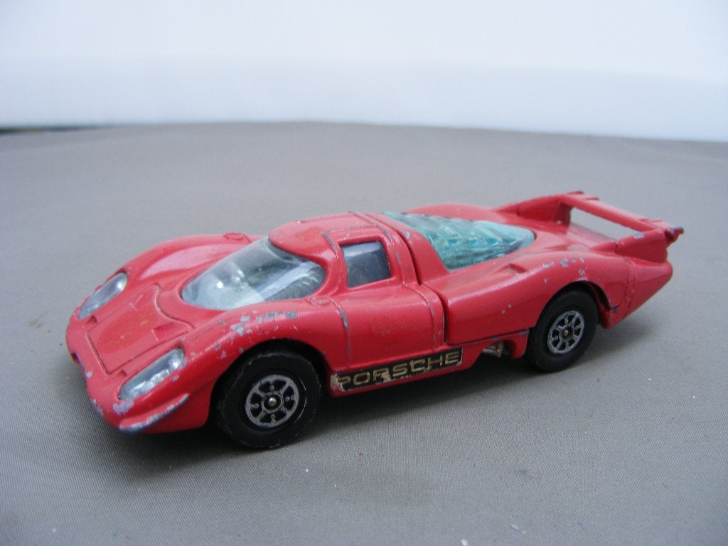 Porsche 917, corgi toys whizzwheels 385 rood, Ophalen of Verzenden, Gebruikt, Auto, Corgi