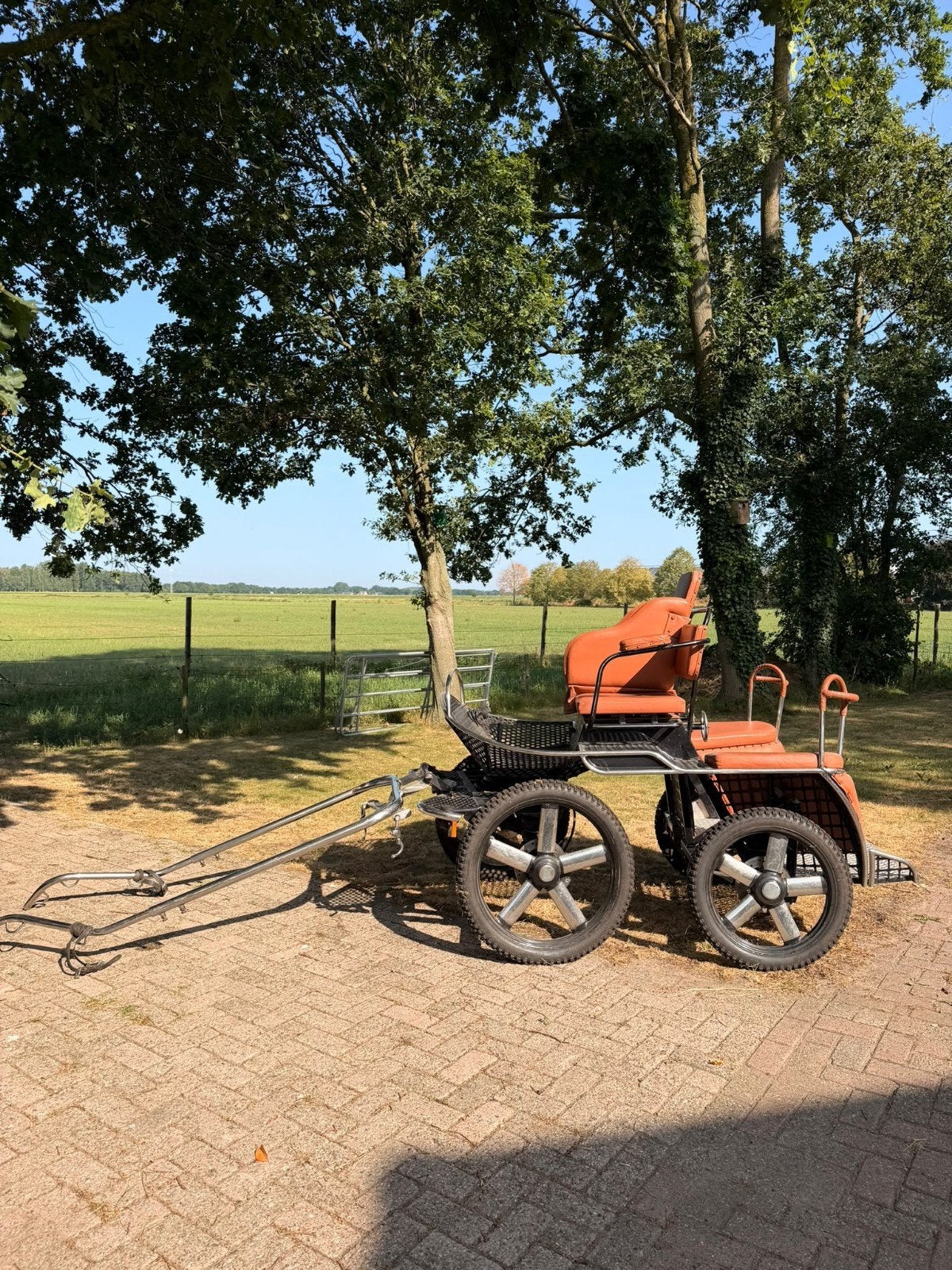 recreatie enkelspan wagen.., Gebruikt, Marathonwagen, Paard of Pony