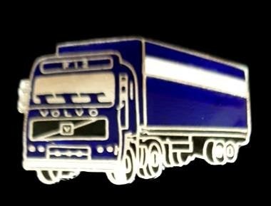 Volvo truck pin- donkerblauw emaille, Verzamelen, Speldjes, Pins en Buttons, Verzenden, Nieuw, Transport, Speldje of Pin