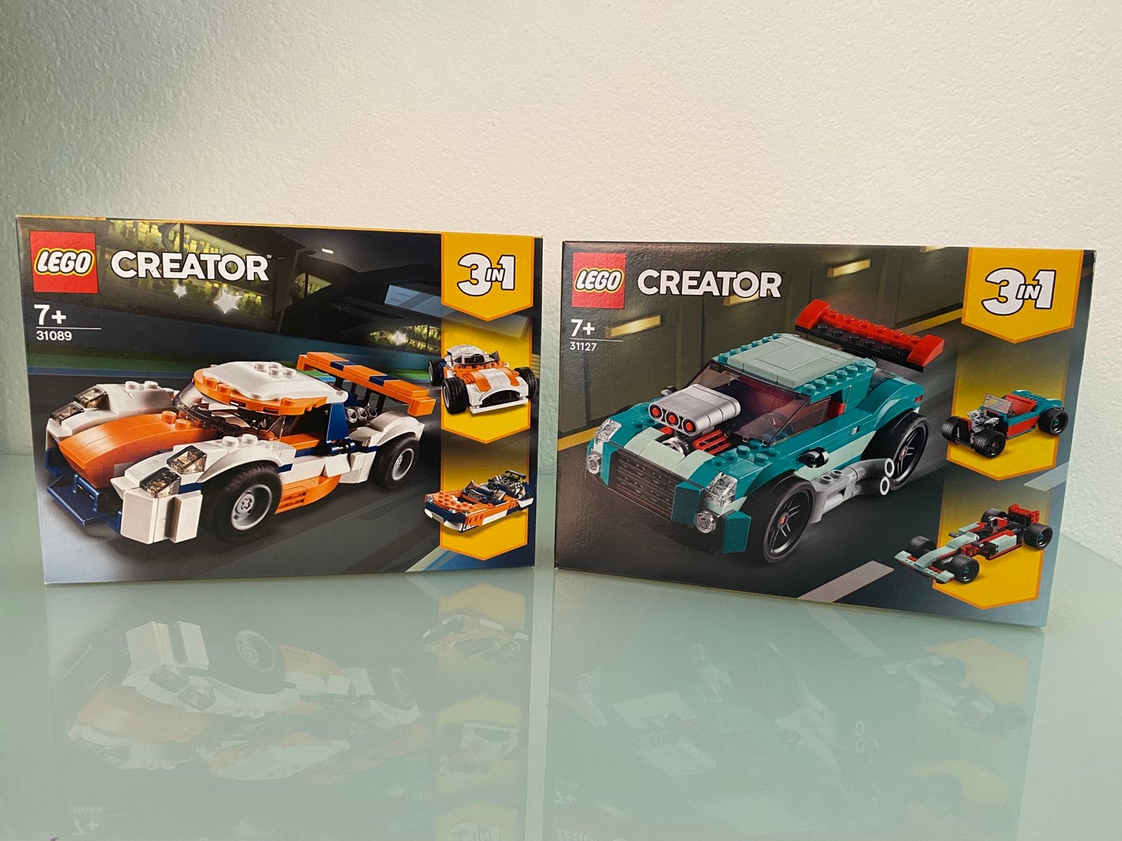 LEGO Creator 31089 & 31127 Race Auto’s. NIEUW/SEALED!!! 🆕, Lego, Nieuw, Ophalen of Verzenden, Ongeopend/sealed