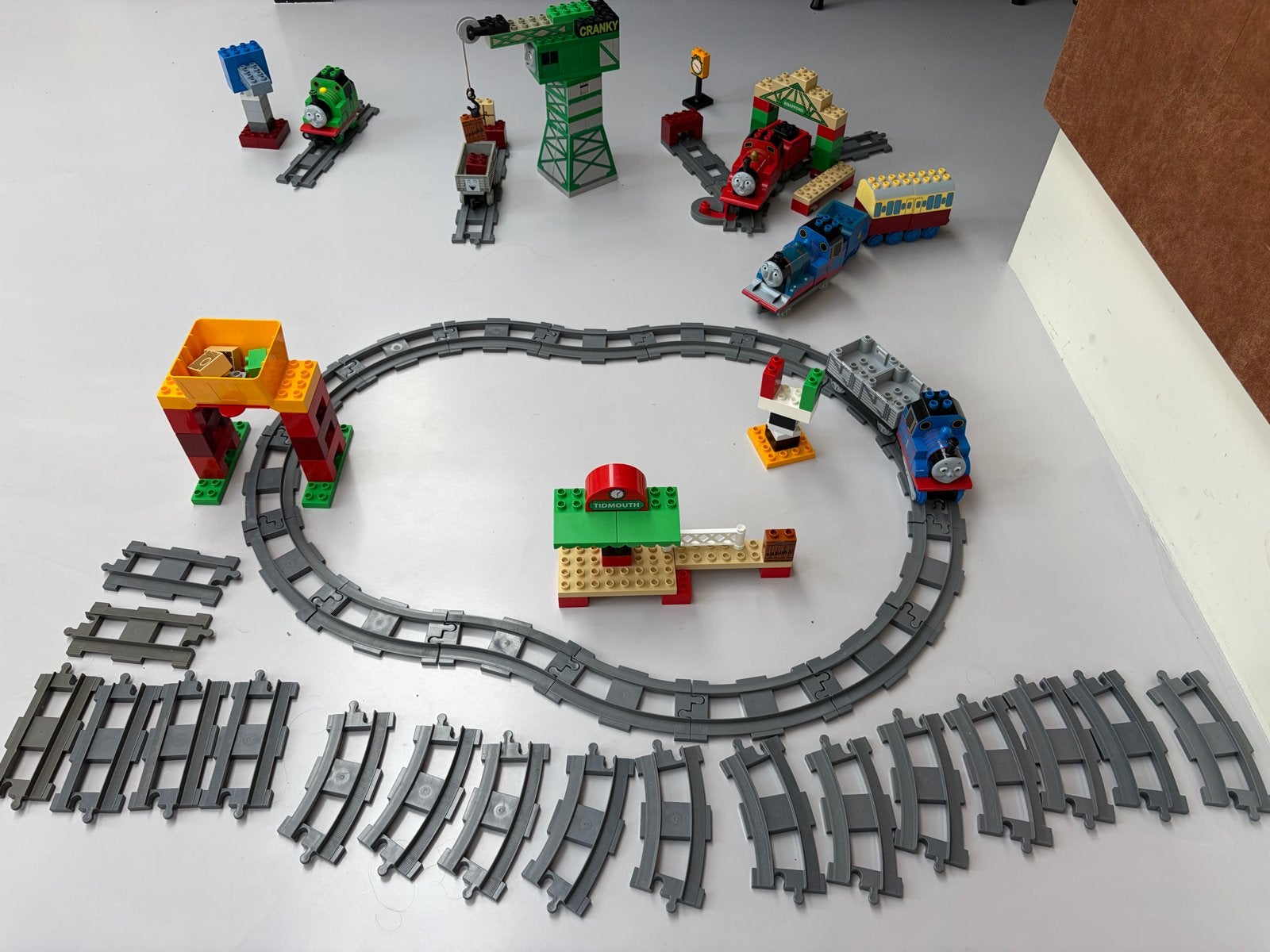 Grote partij Thomas de Trein Duplo sets, Gebruikt, Overige thema's, Ophalen of Verzenden, Duplo